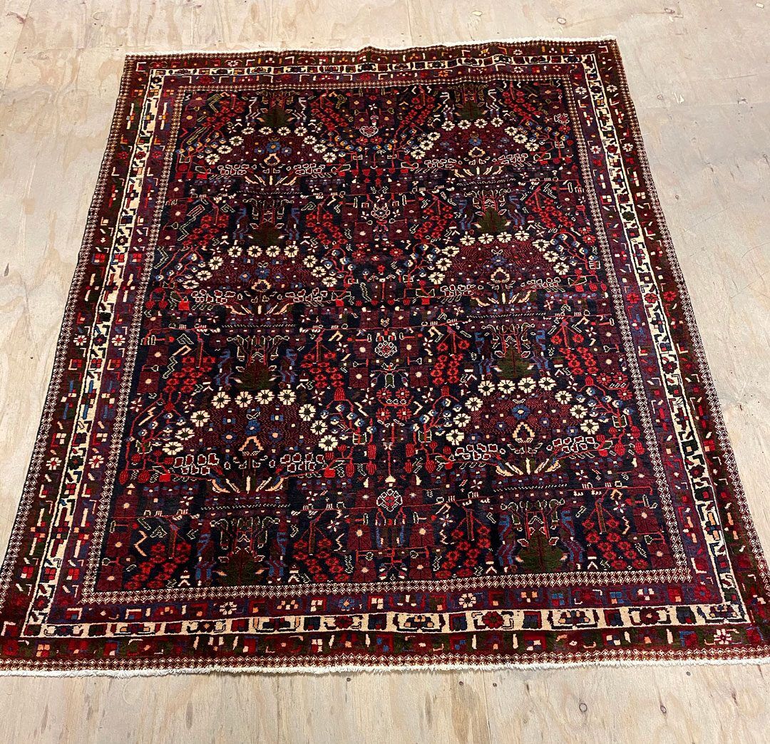 2x1.4M Antique Masterpiece Kerman Rug - Image 2