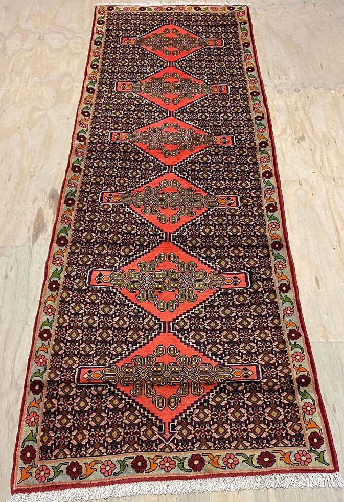 2.5m Kurdi Sanandaj Persian Runner - Image 2