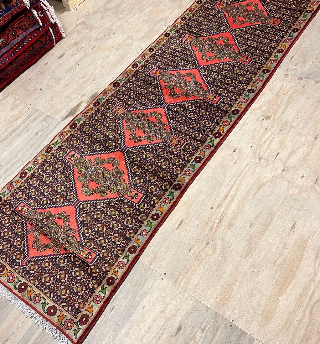 2.5m Kurdi Sanandaj Persian Runner - Image 3