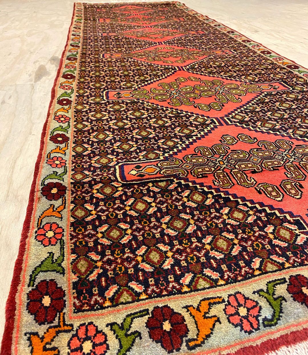 2.5m Kurdi Sanandaj Persian Runner - Image 5