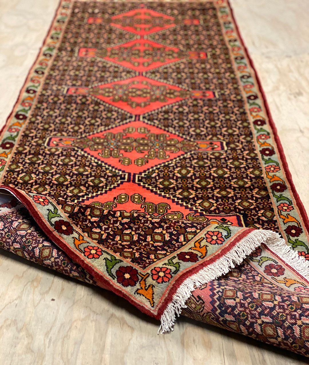 2.5m Kurdi Sanandaj Persian Runner - Image 8