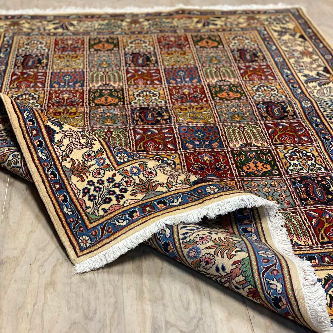 2x1.5M Bakhtiari Persian Mood Rug - Image 9
