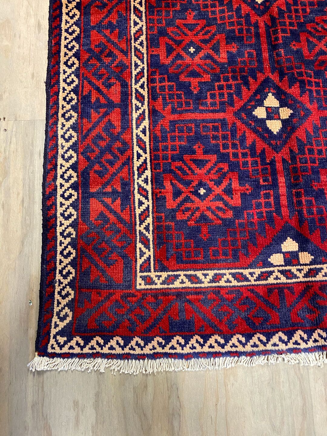 2.8x1.4M Persian Balouchi Nomadic Rug - Image 7