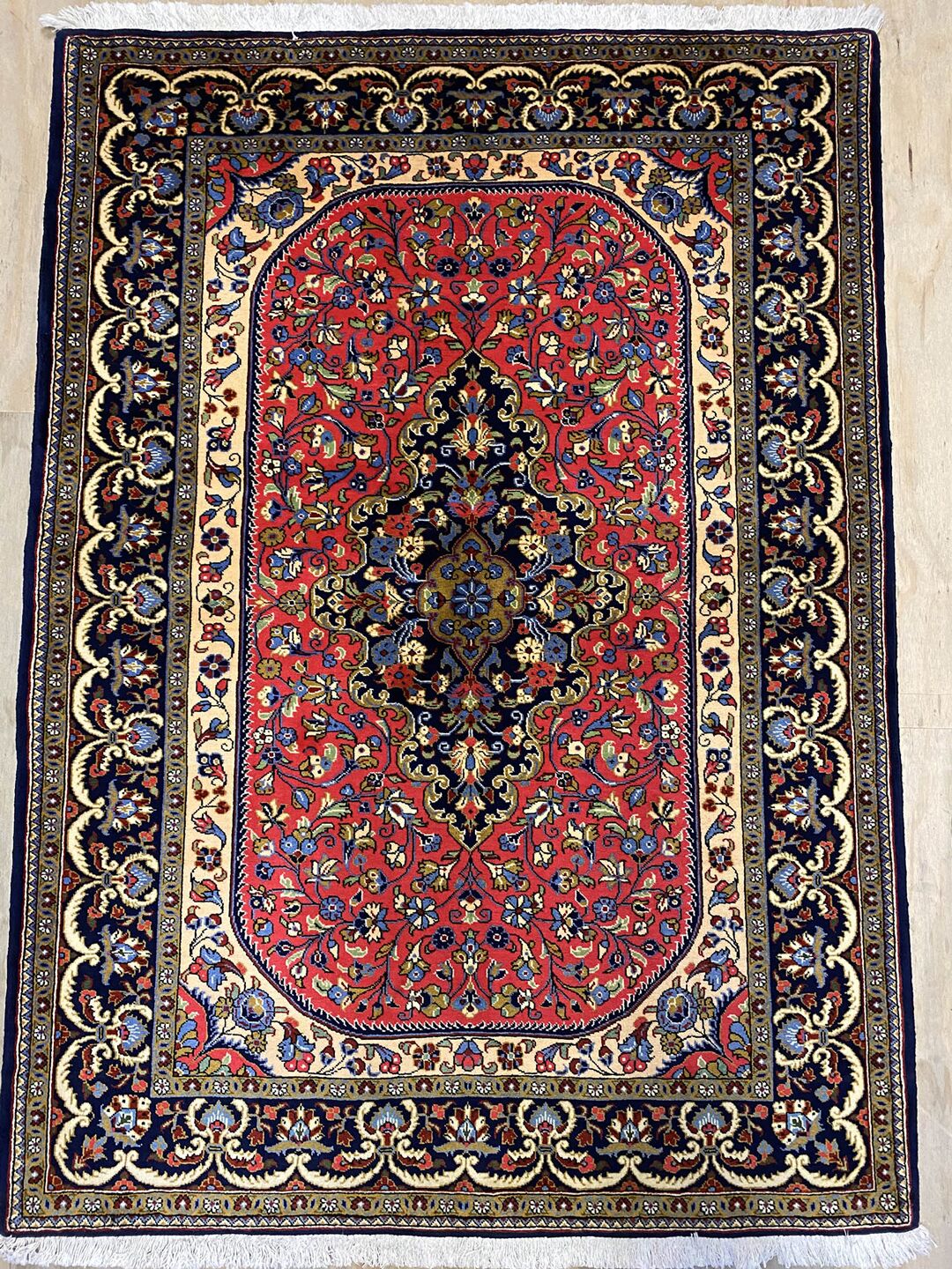 1.5x1.1M Superfine Qom Rug