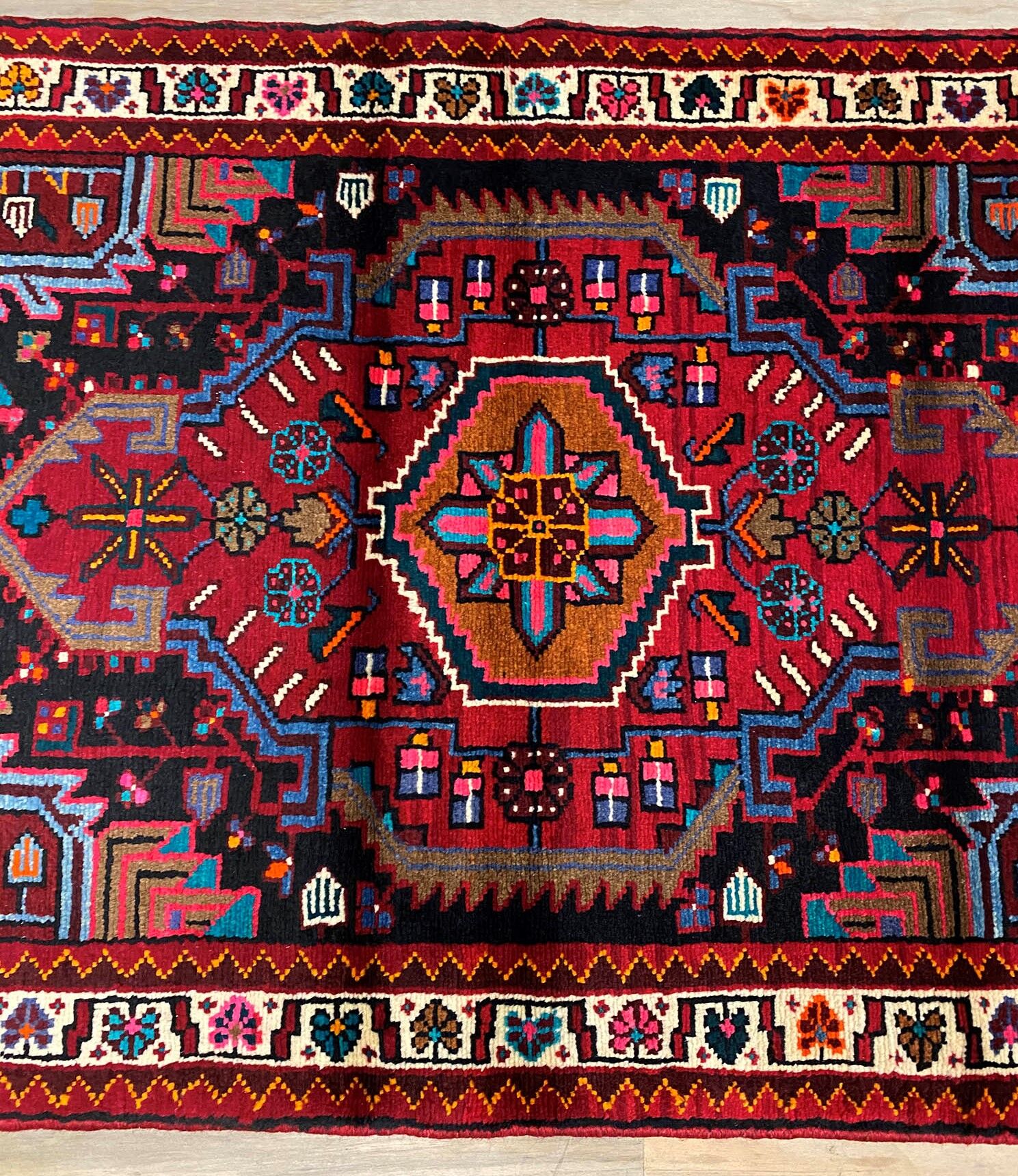 1.4x0.8M Village Tuserkan Persian Rug - Image 5