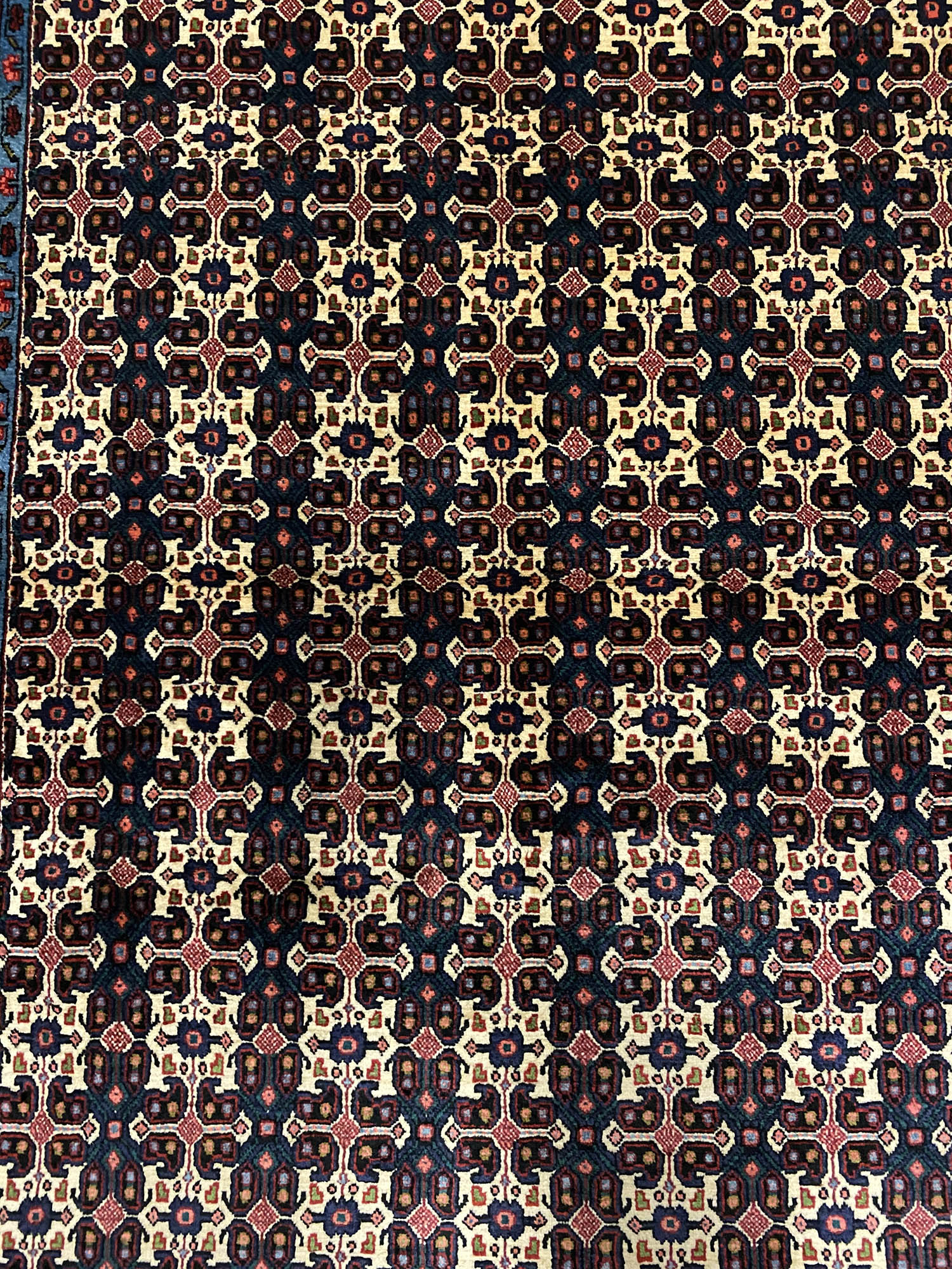 1.6x1.1M Masterpiece Persian Iron Bijar Rug - Image 3