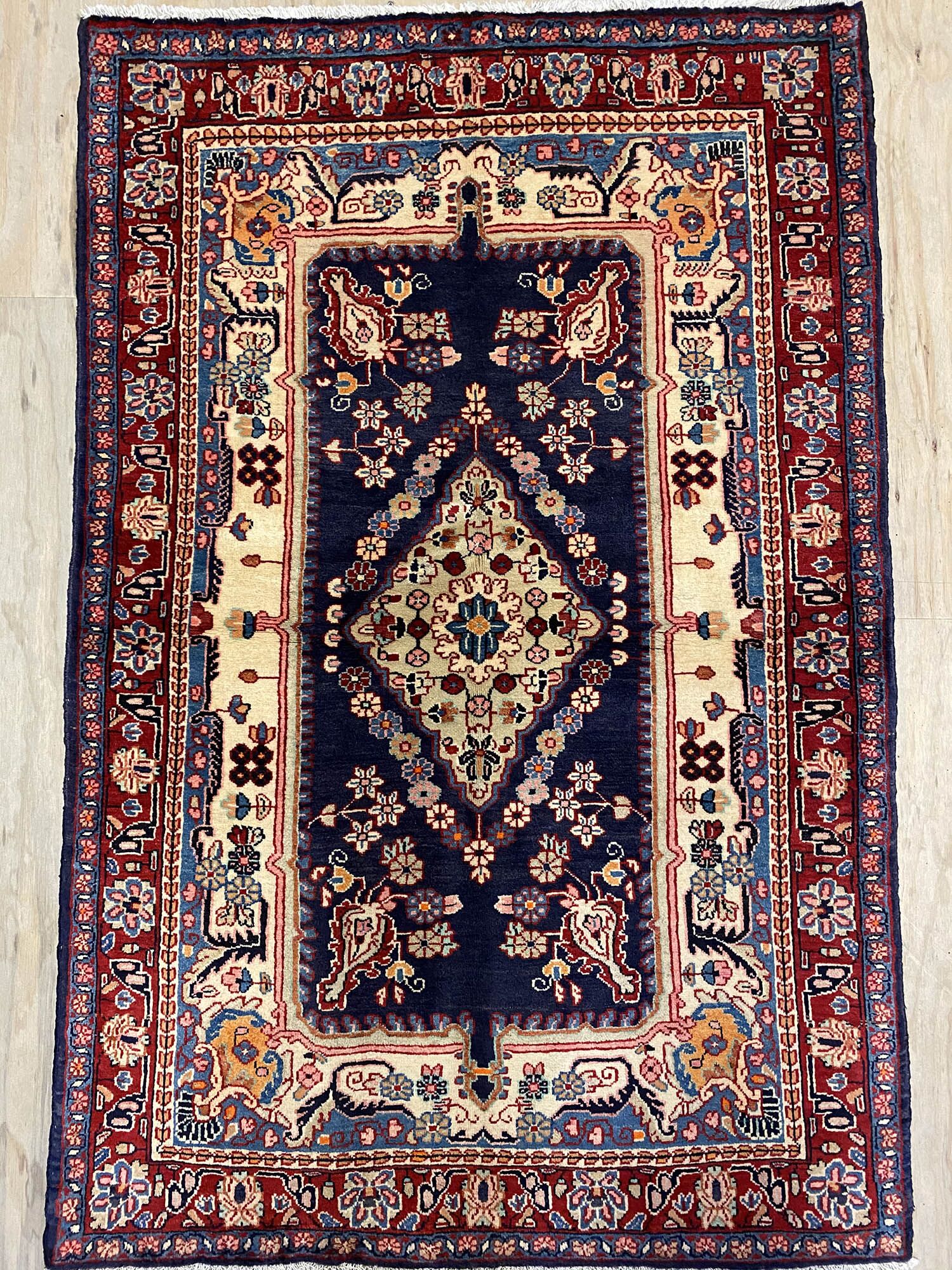 1.5x1M Traditional Sarough Rug - Image 3