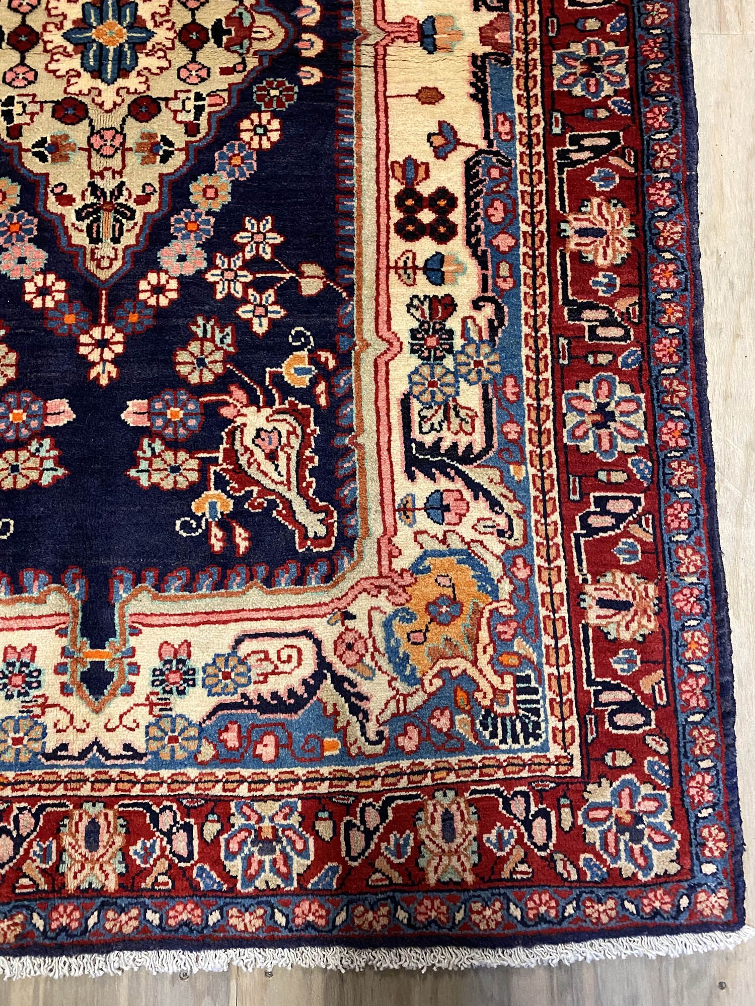 1.5x1M Traditional Sarough Rug - Image 4