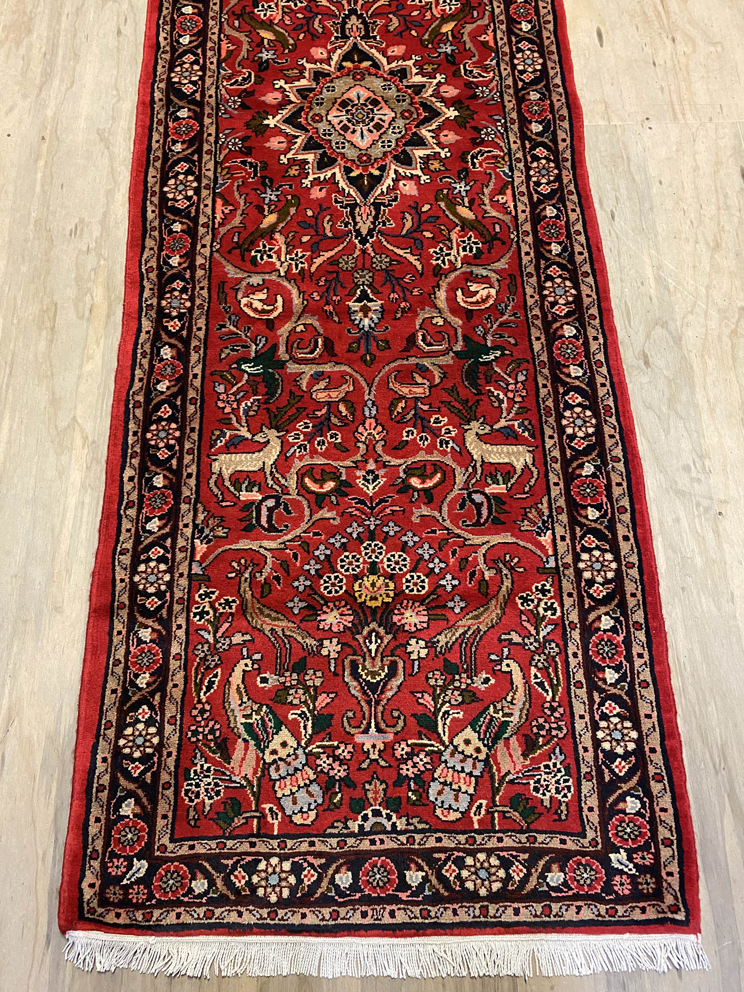 2.8m Hamedan Persian Runner - Image 2