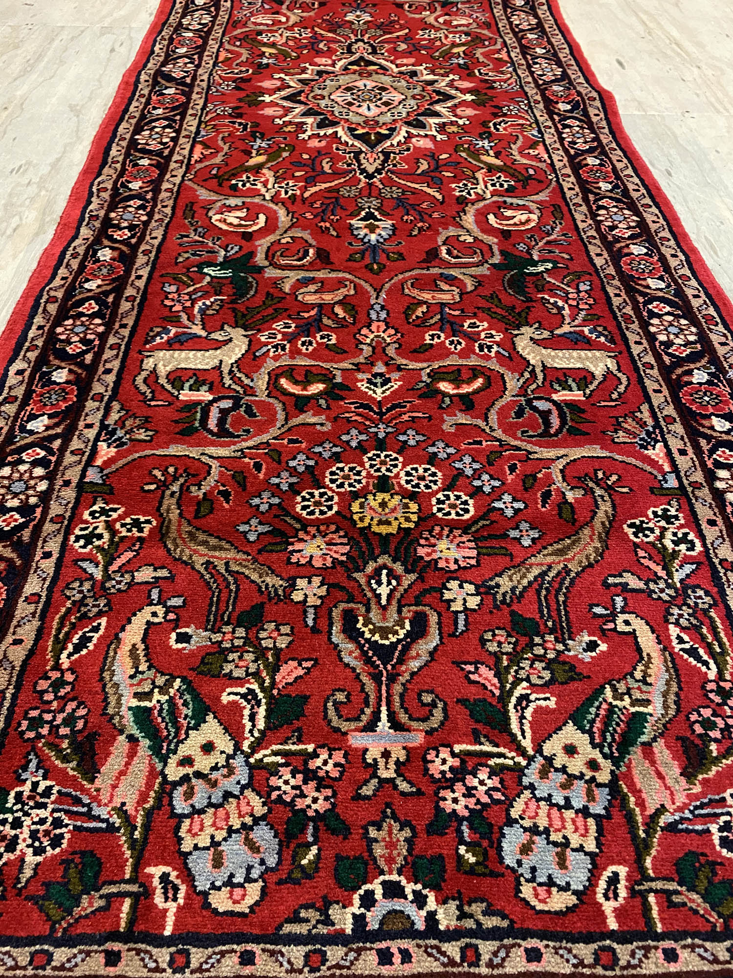 2.8m Hamedan Persian Runner - Image 7