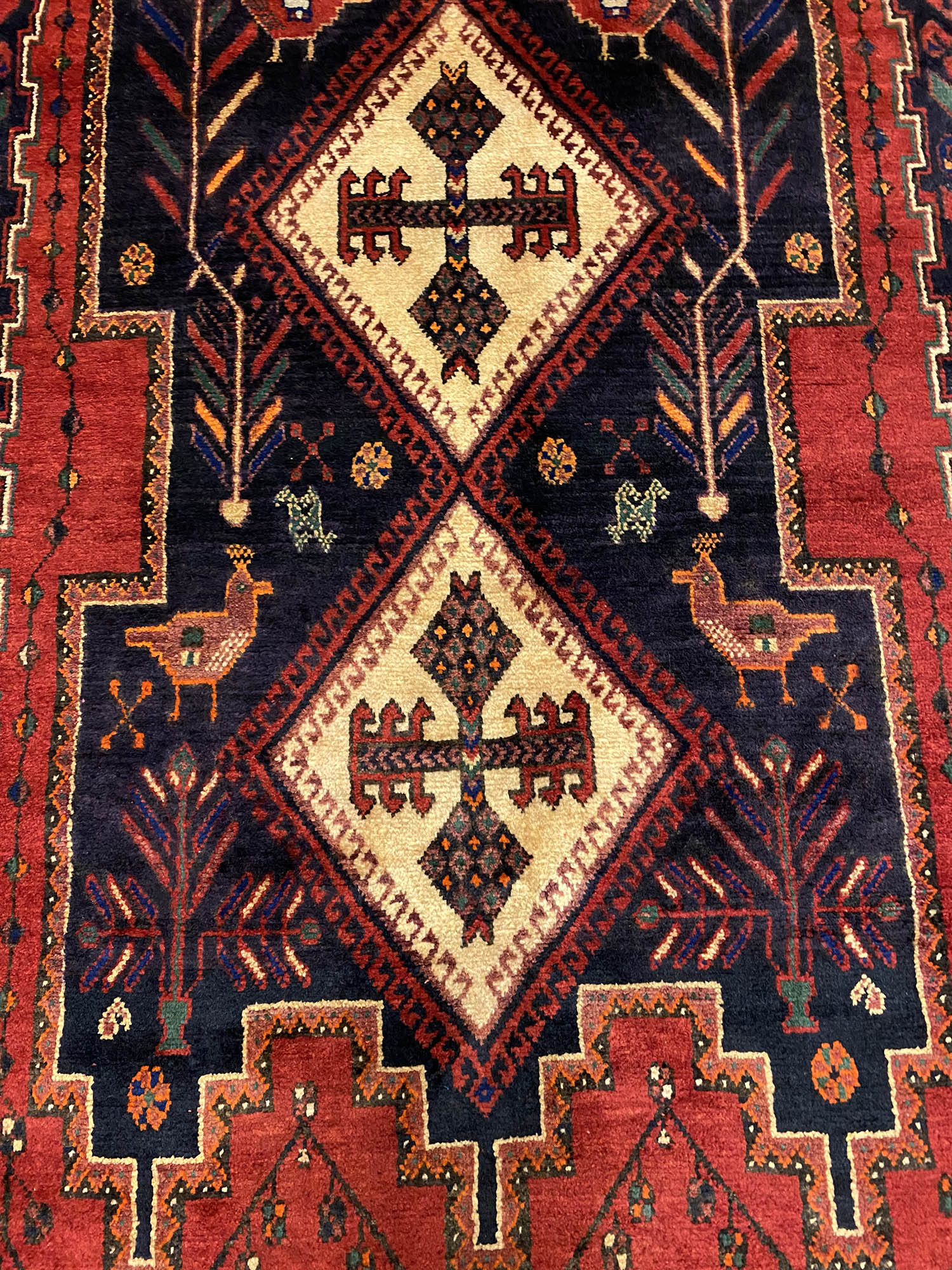 2.5x1M Hamedan Persian Runner (Sirjan) - Image 8