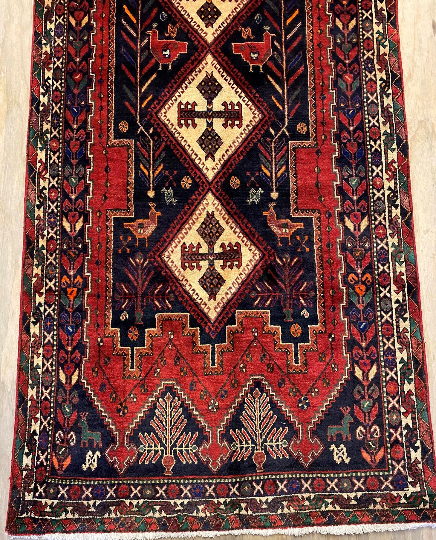 2.5x1M Hamedan Persian Runner (Sirjan) - Image 2