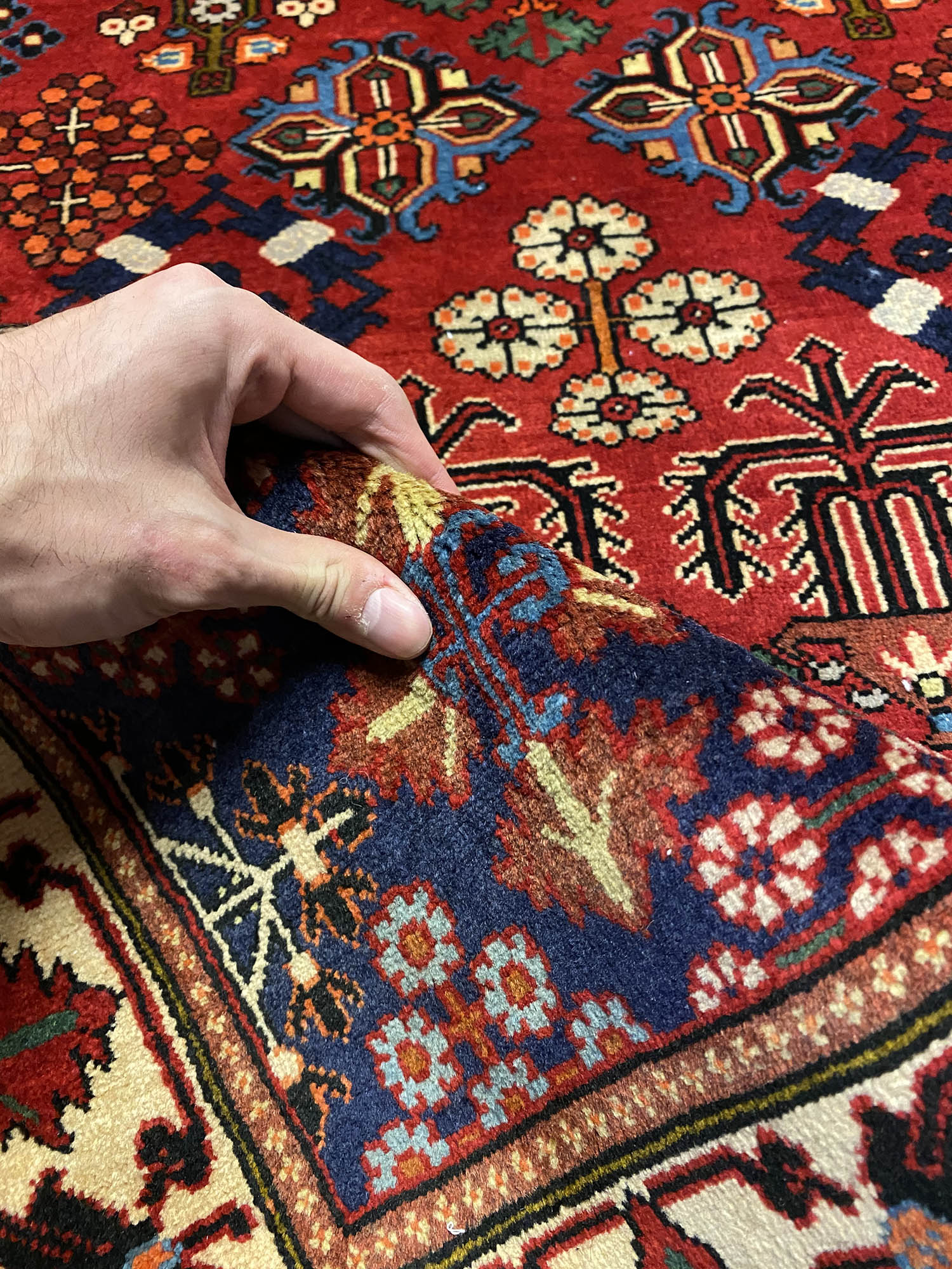 2.8m Persian Joshaghan (Mei Mei) Runner - Image 8
