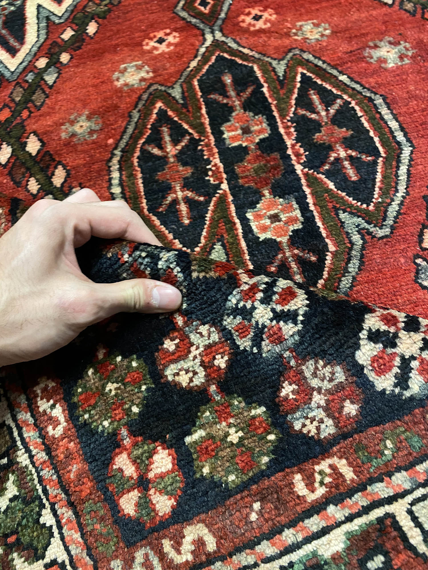 3 m Persian Handmade Hamedan - Image 9