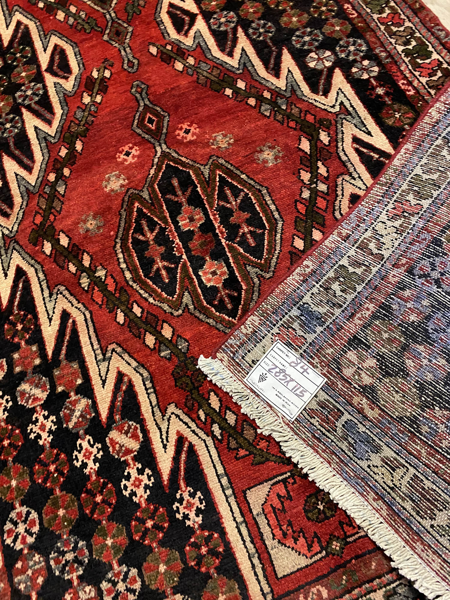 3 m Persian Handmade Hamedan - Image 2