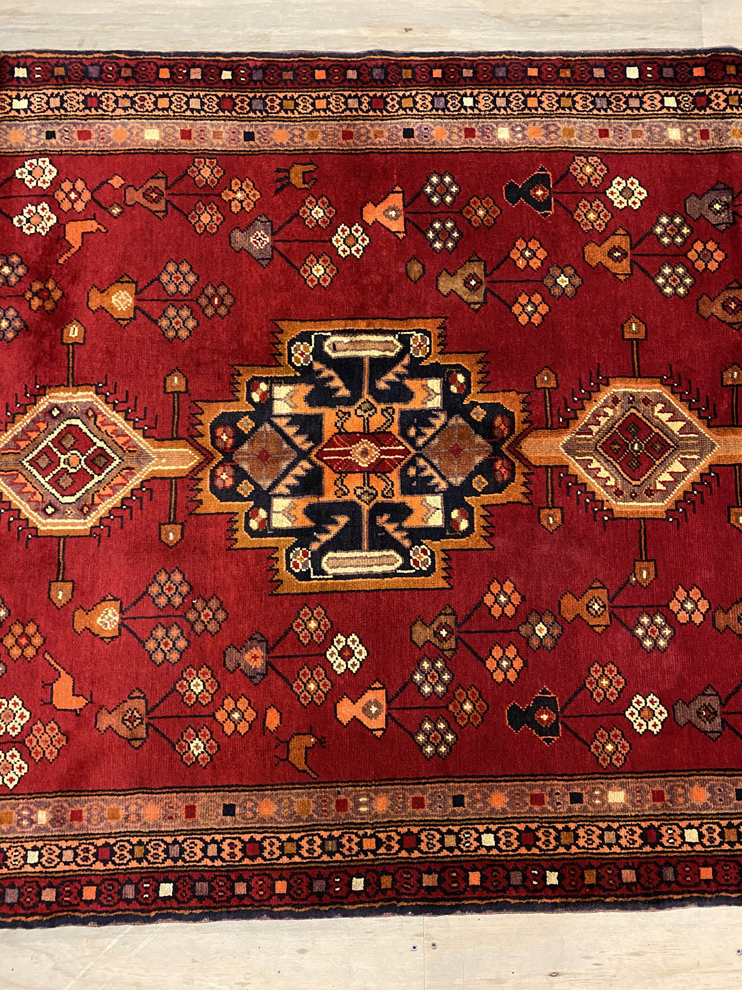 3m Persian Meshkin Runner - Image 10