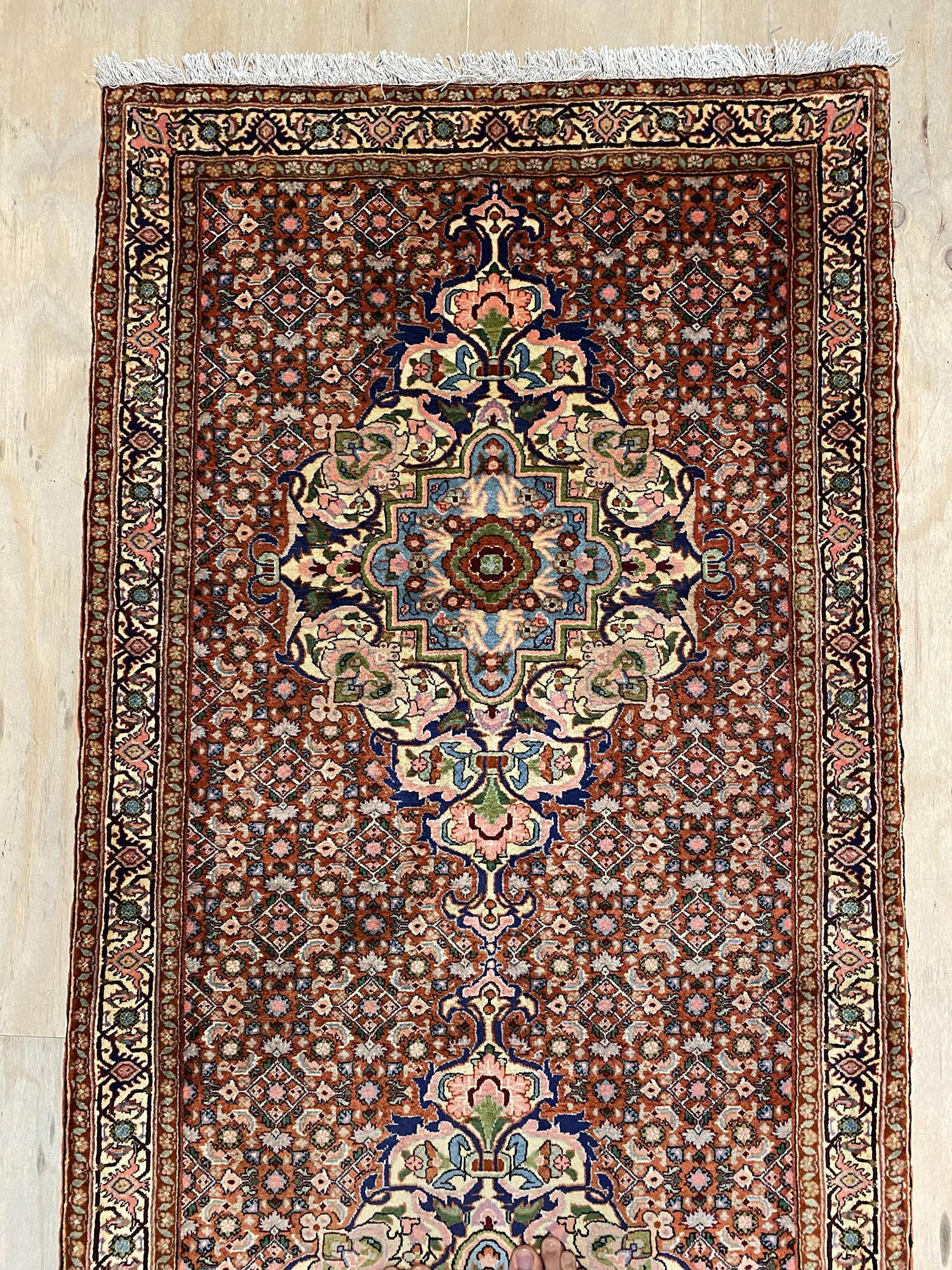 4M Senneh Bijar Persian Runner - Image 9