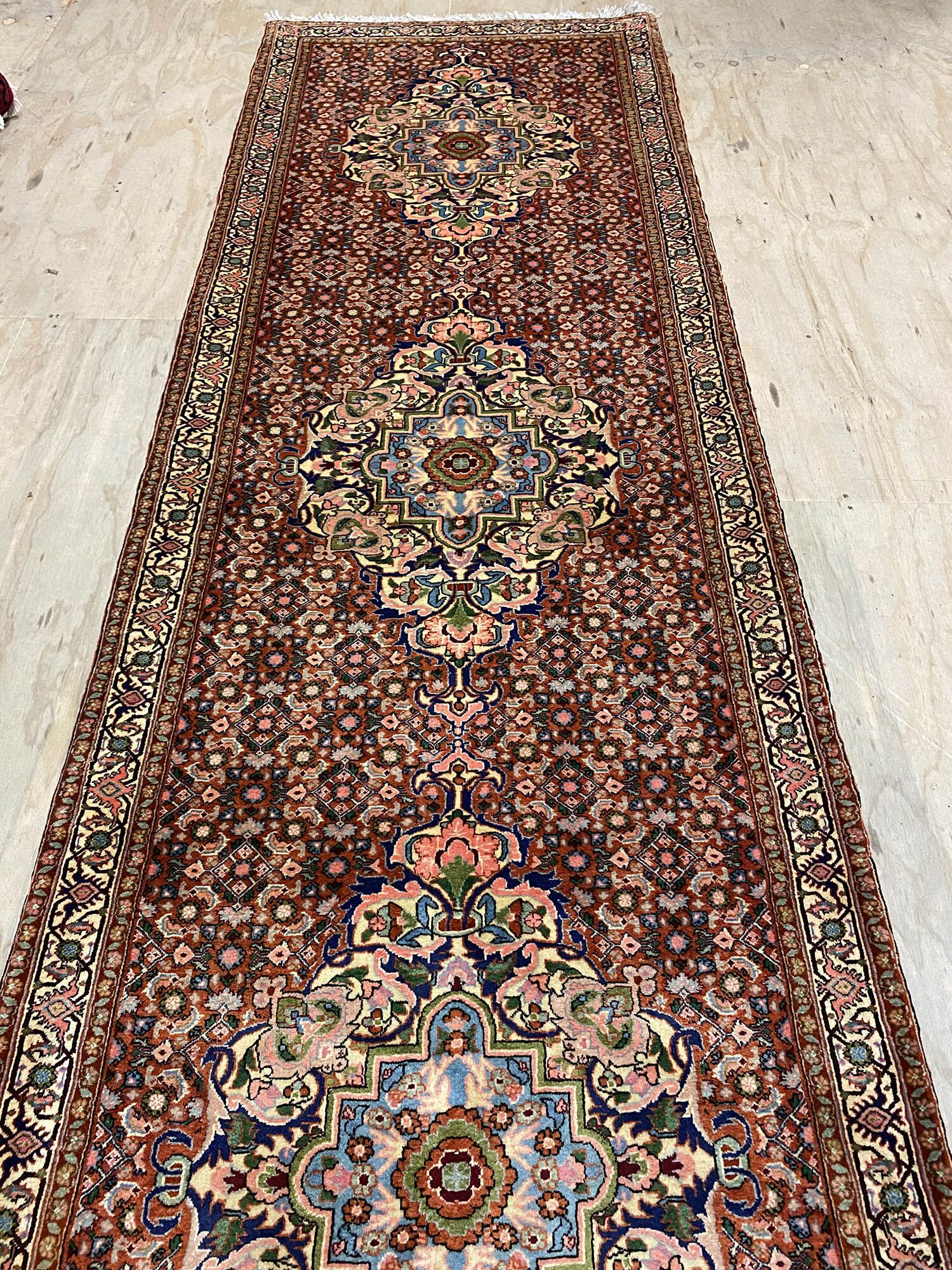 4M Senneh Bijar Persian Runner - Image 10