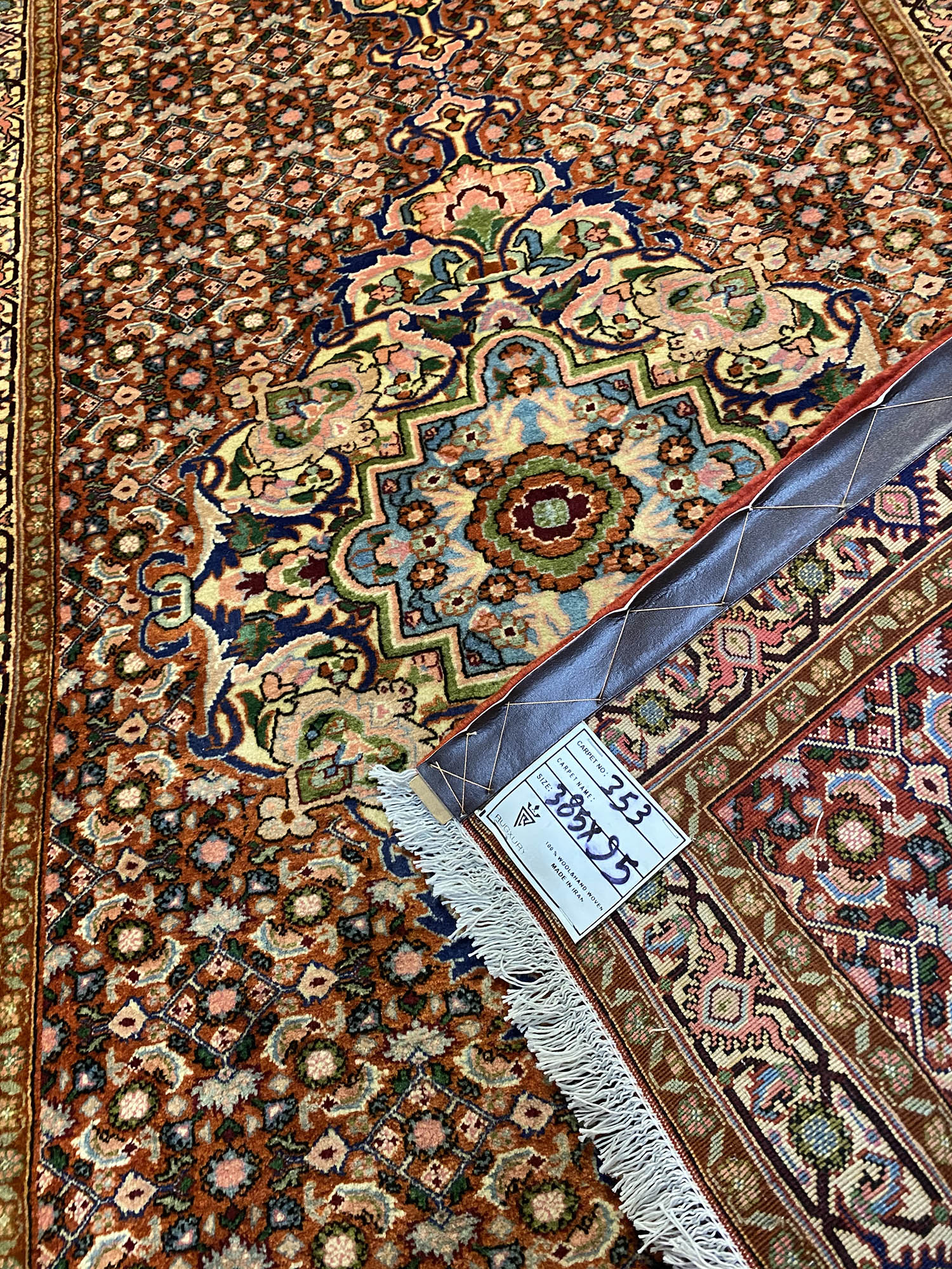 4M Senneh Bijar Persian Runner - Image 2