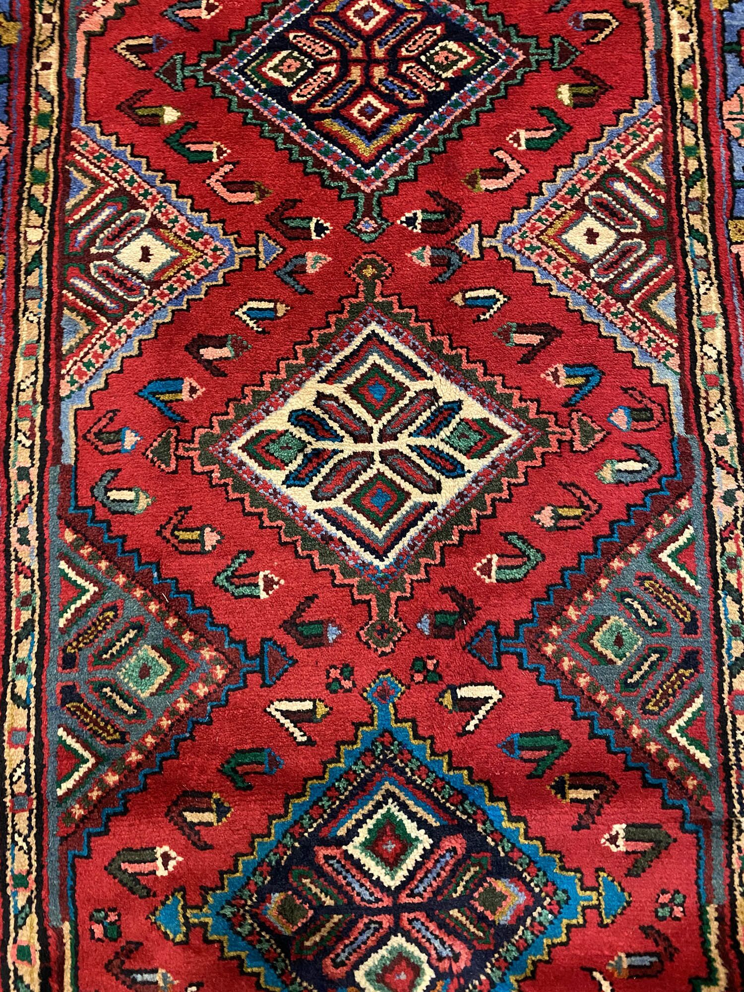 4.8m Persian Hamadan Runner - Image 5
