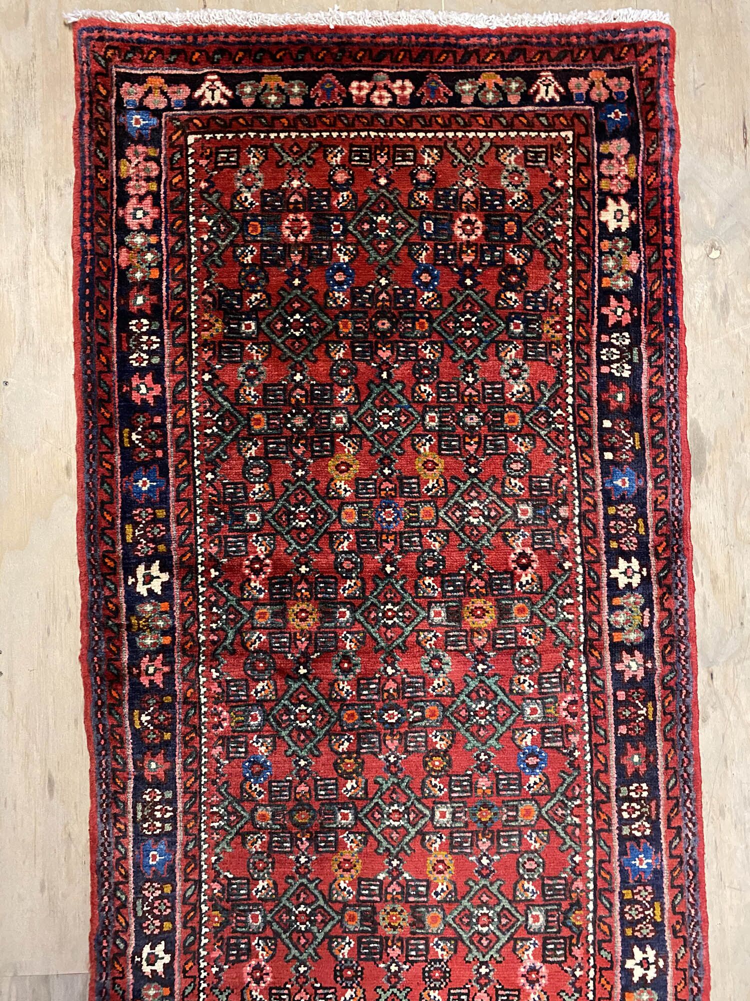 5m Hamedan Persian Runner - Image 4