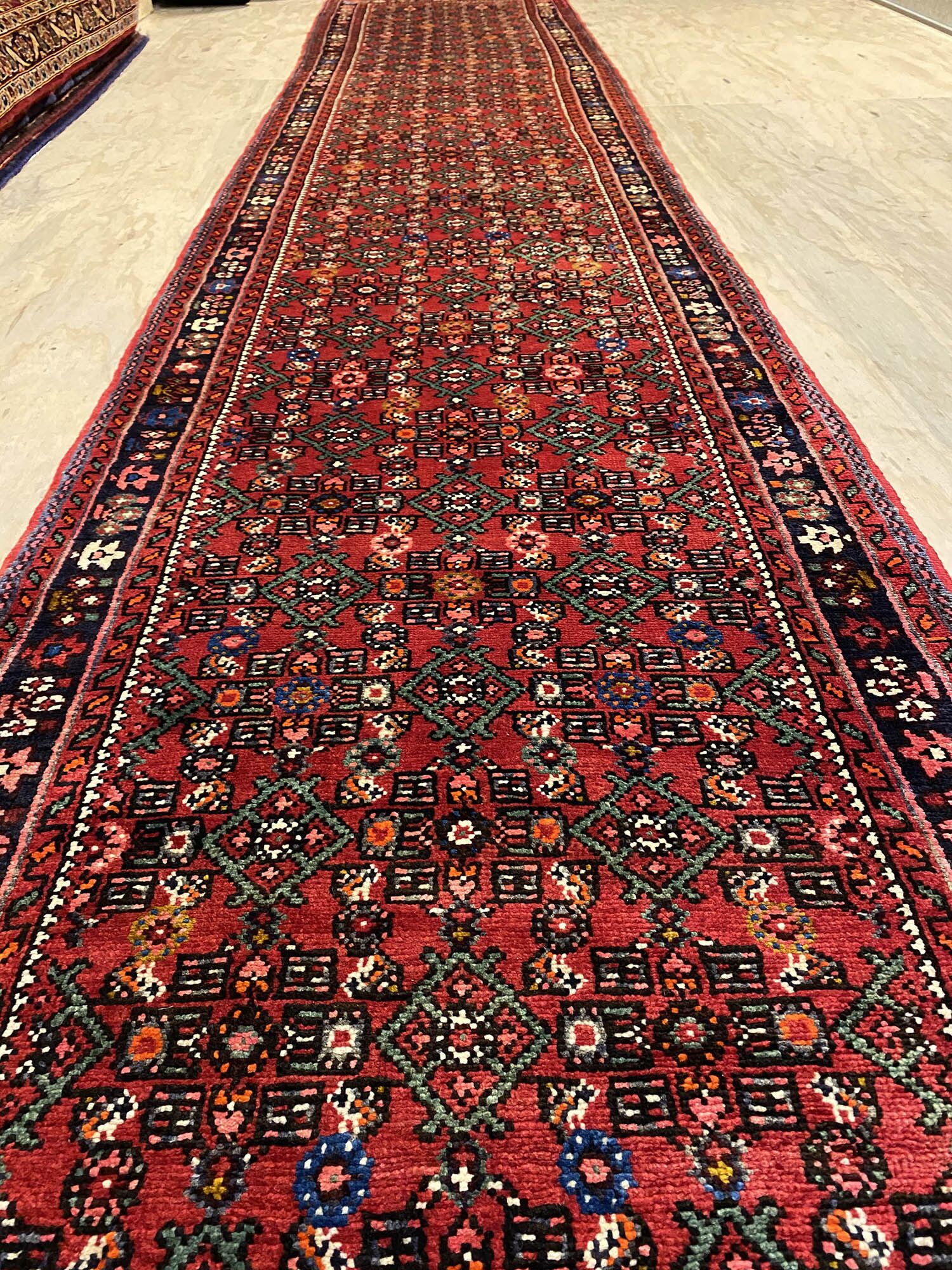 5m Hamedan Persian Runner - Image 2
