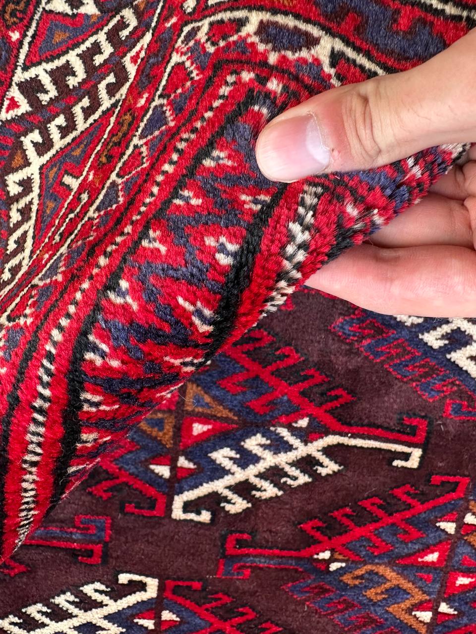 3.1x2.1M Tribal Persian Turkoman Rug - Image 8