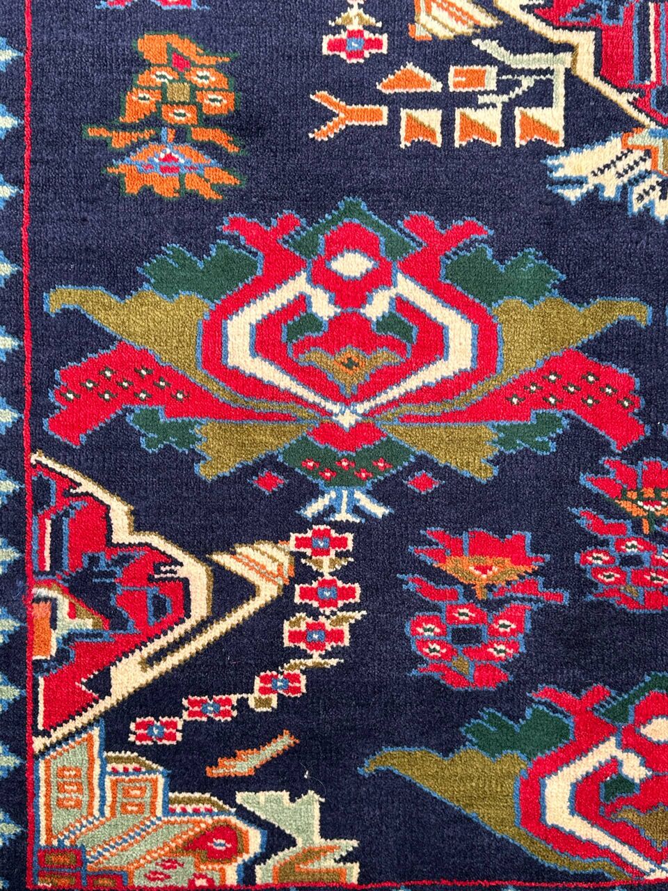 2.3x1.5M Rare Persian Quchan Rug - Image 5