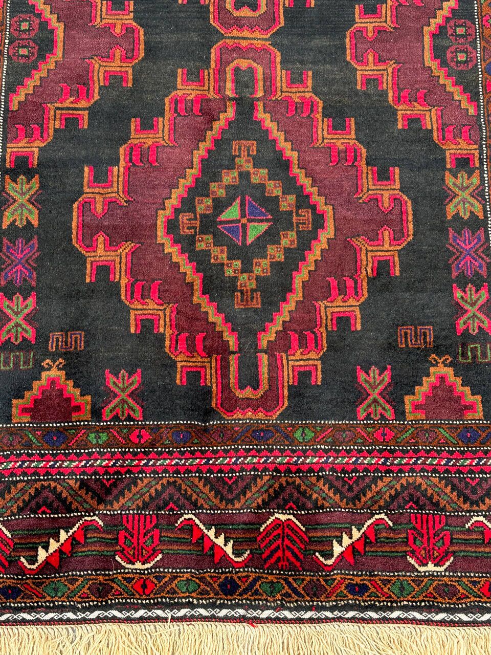 2.1x1.2M Persian Balouchi Rug - Image 5