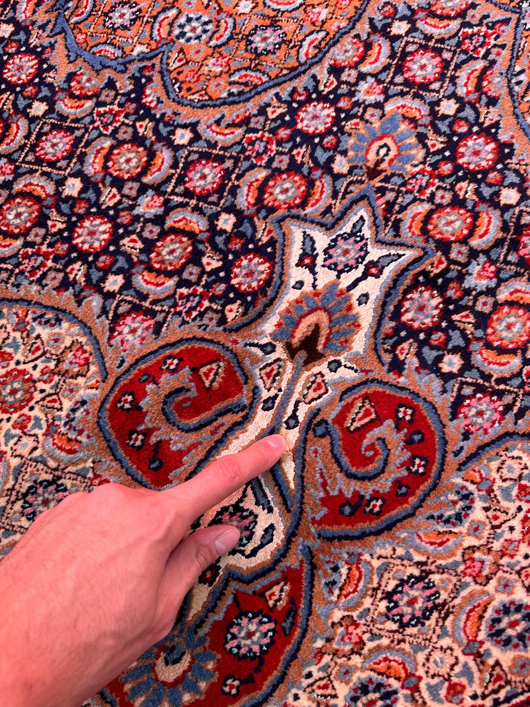 4.2x3.1M Signed Super Fine Mood Persian Rug (60 Raj) - Image 13