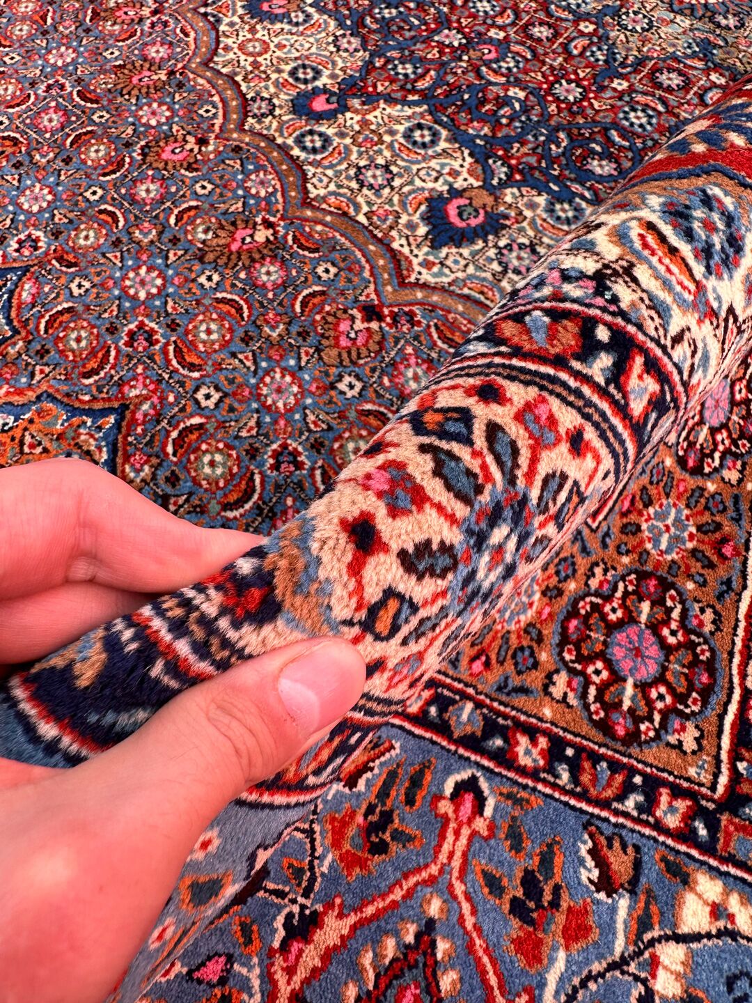 4.2x3.1M Signed Super Fine Mood Persian Rug (60 Raj) - Image 17