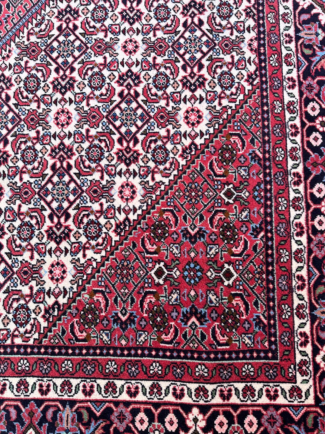 3.5x2.5M Fine Persian Bijar Rug - Image 7