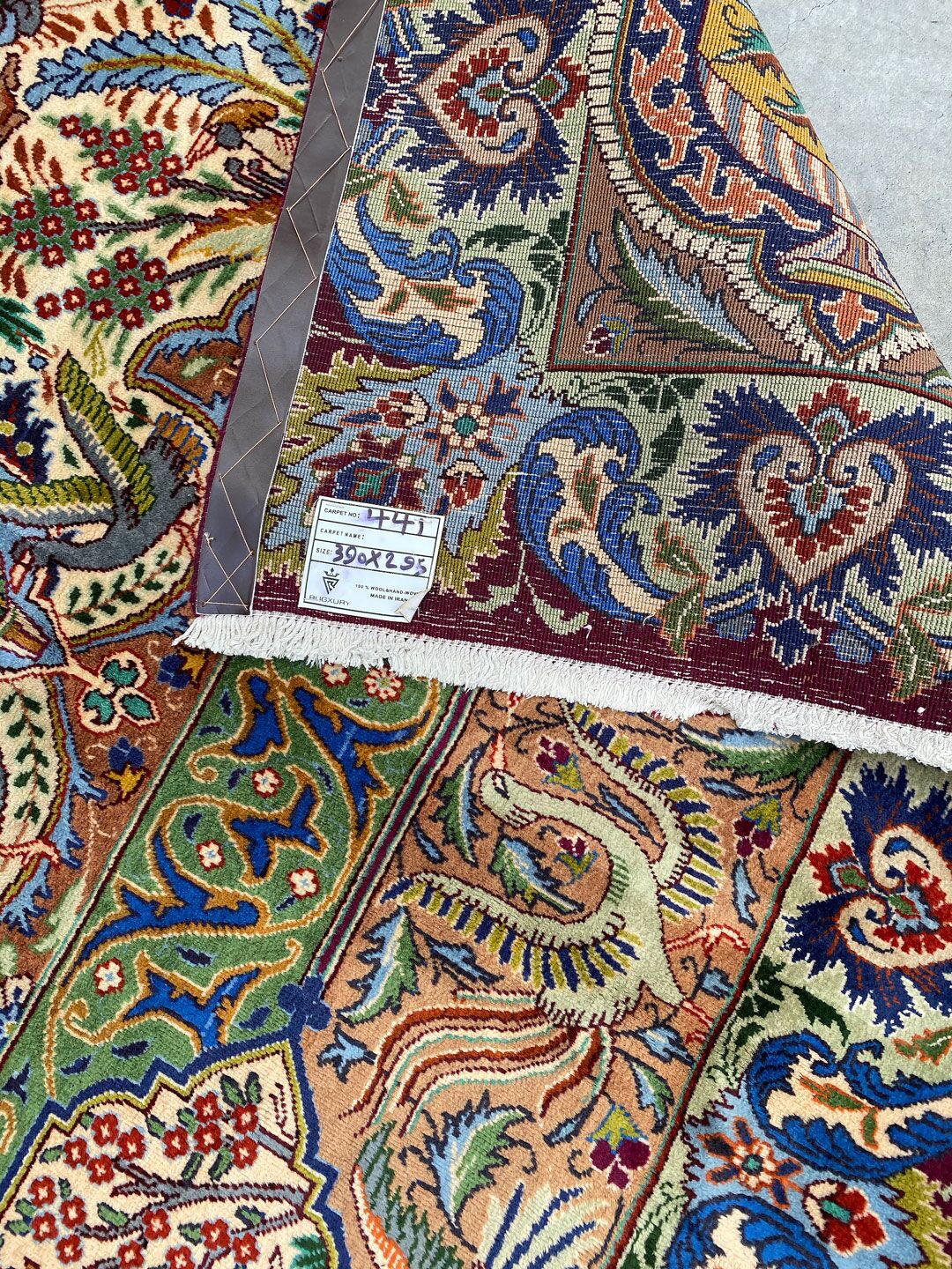 Pictorial Garden Of Eden Kashmar Rug - Image 9