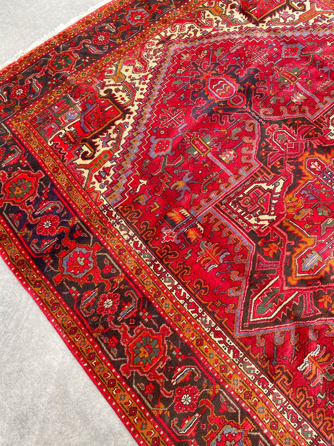 3.4x2.5M Fine Heriz Persian Rug