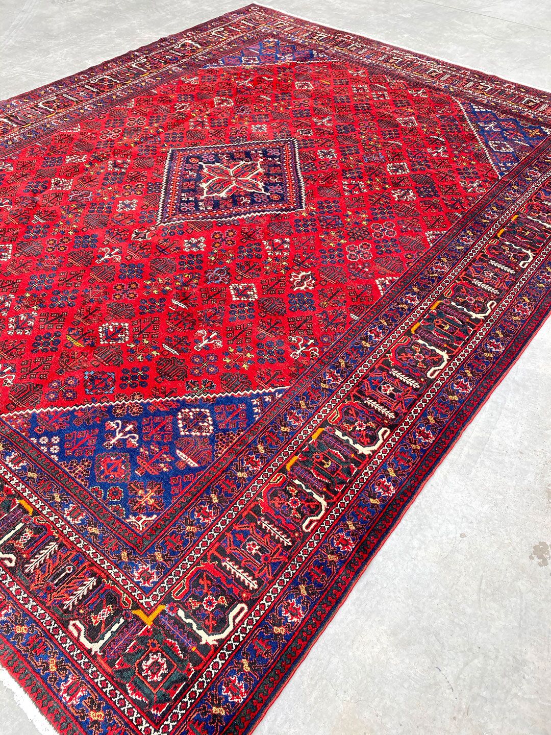 4x3M Vintage Joshaghan Persian Rug - Image 6