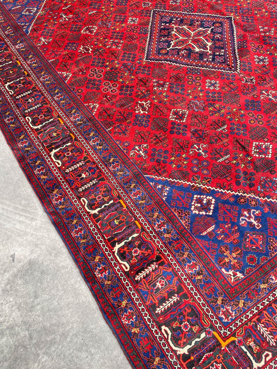 4x3M Vintage Joshaghan Persian Rug - Image 4