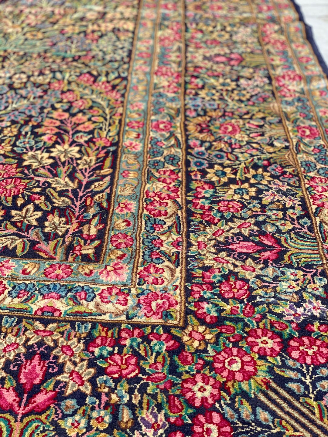 4x3M Fine Persian Kerman Rug - Image 4