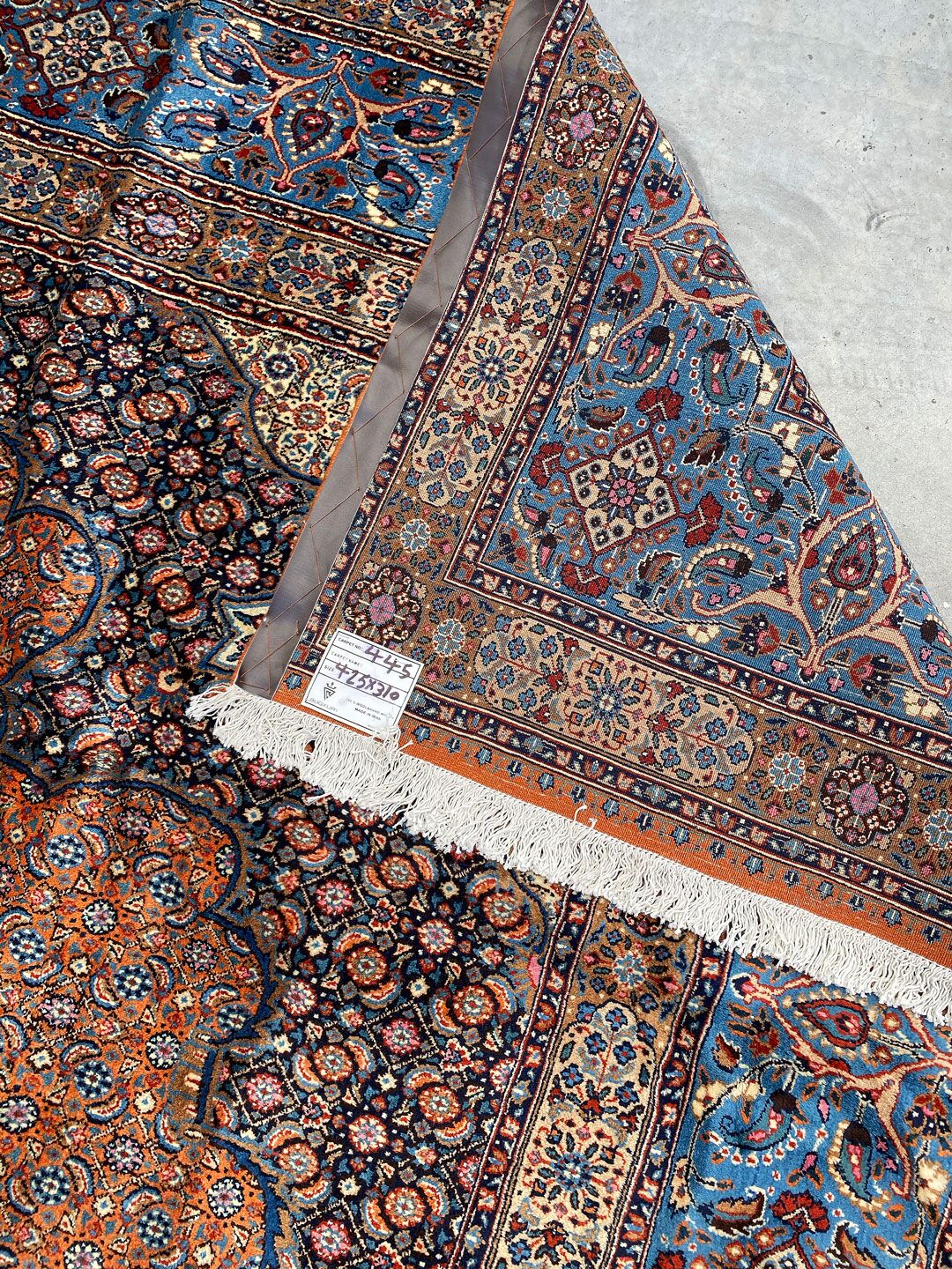 4.2x3.1M Signed Super Fine Mood Persian Rug (60 Raj) - Image 18