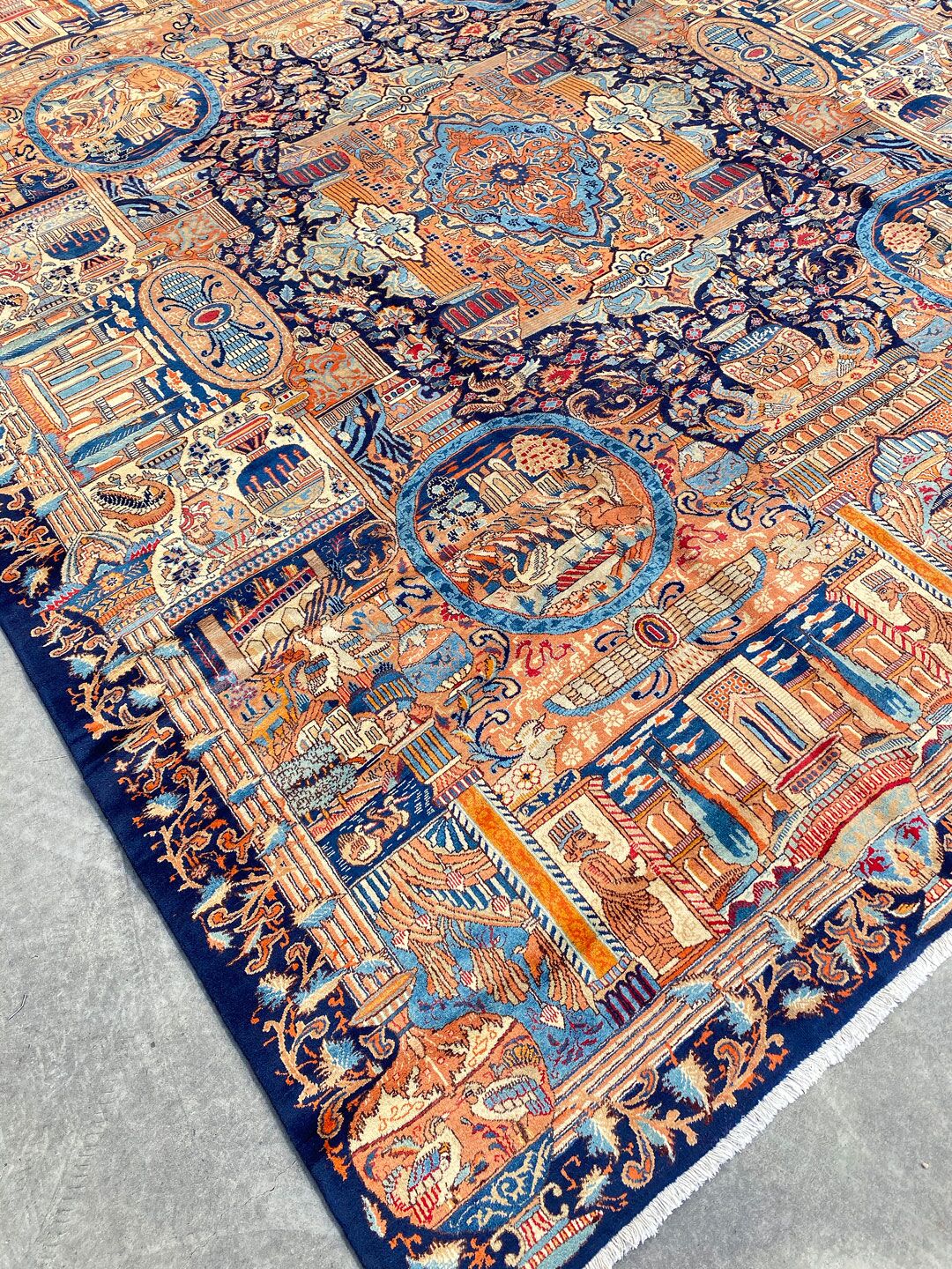 Antique Achaemenid Kashmar Rug