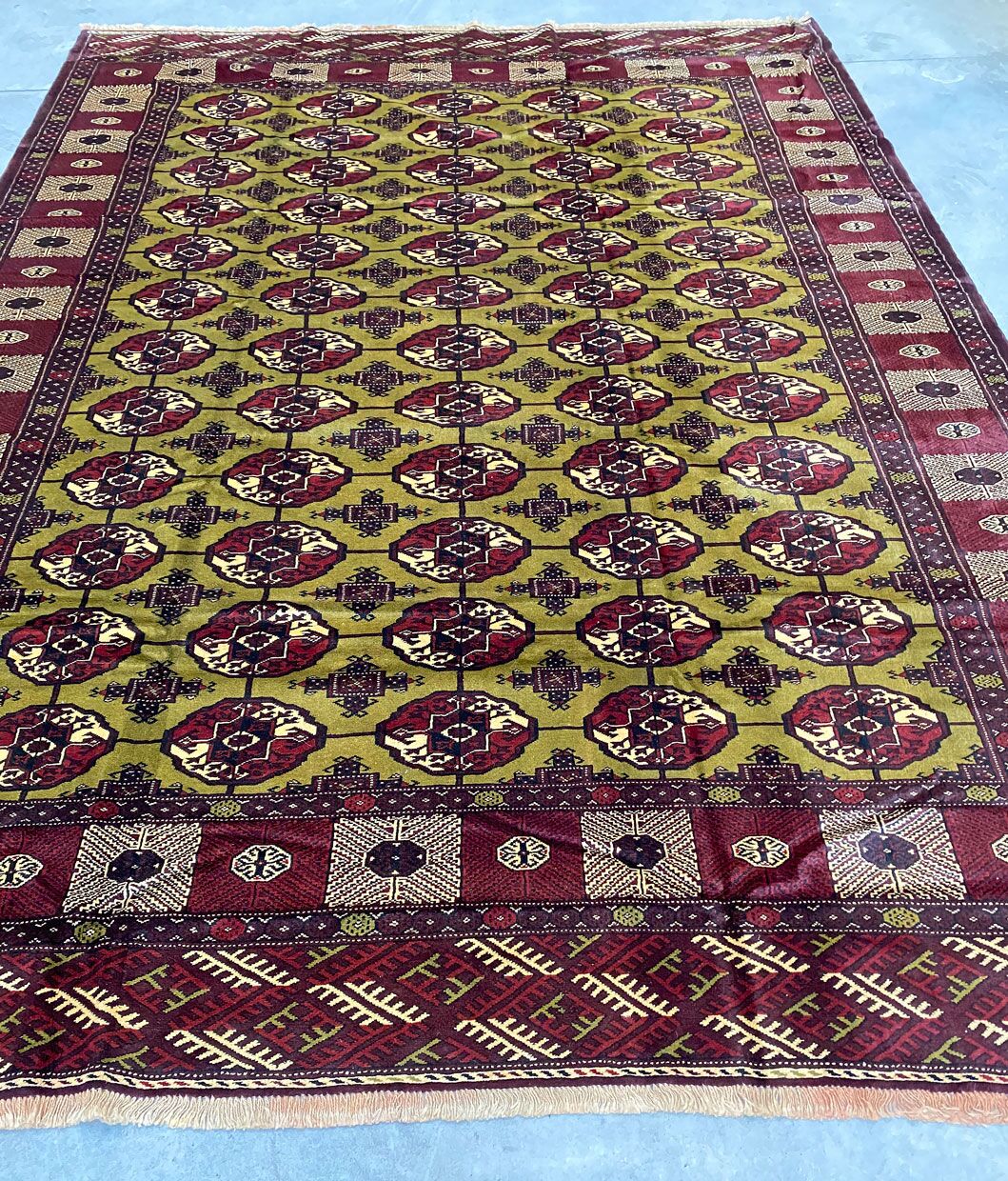 3.9x2.8M Persian Turkoman Rug - Image 2