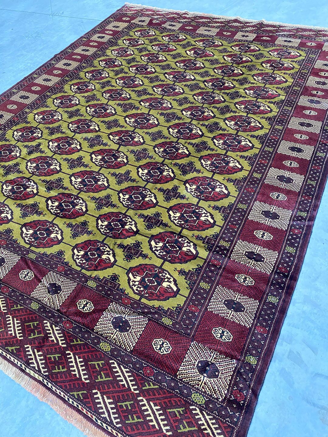 3.9x2.8M Persian Turkoman Rug - Image 3
