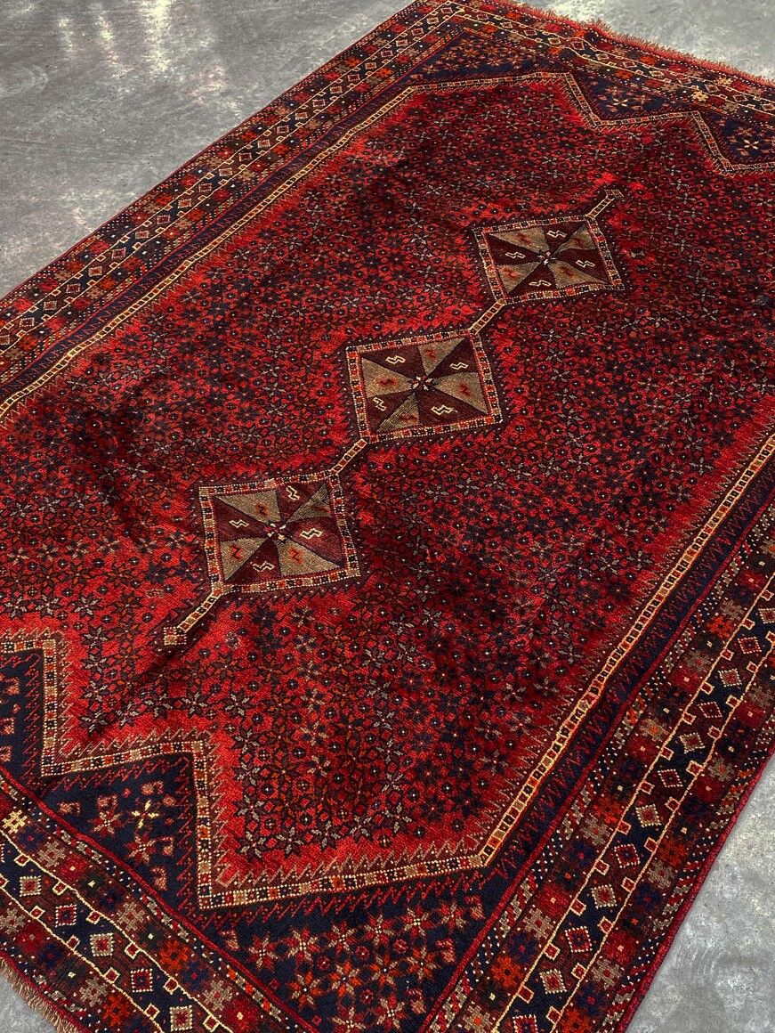 3x2M Qashghai Shiraz Rug - Image 2