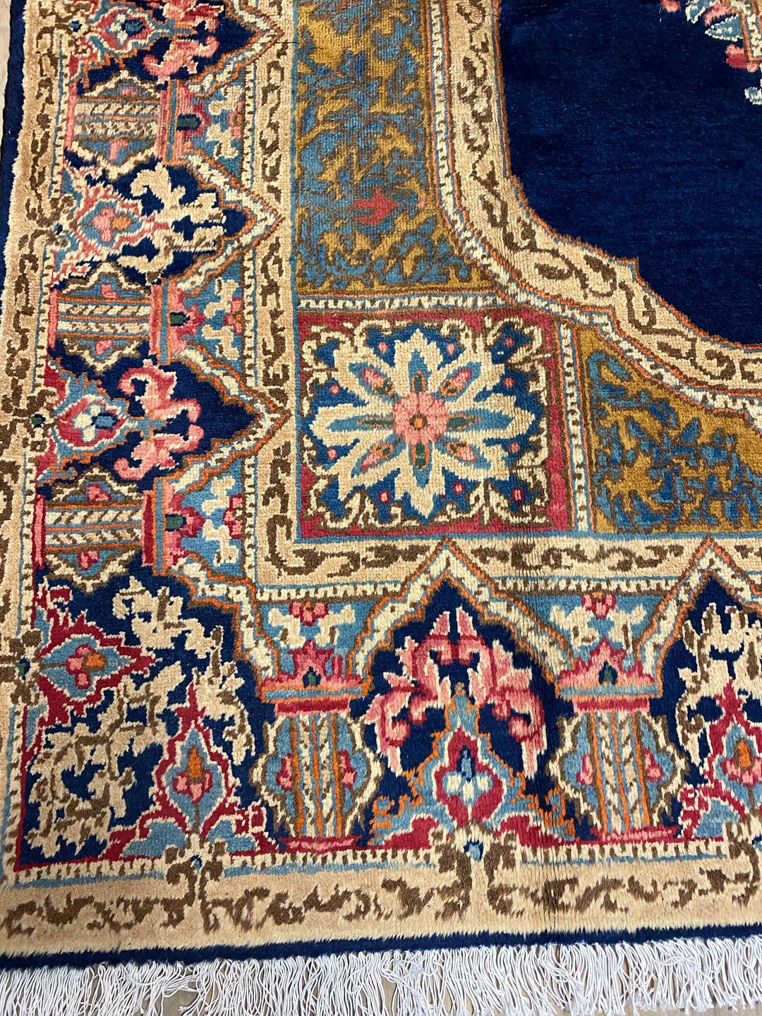 3.7x1.5M Antique Signed Masterpiece Kerman Rug - Image 7