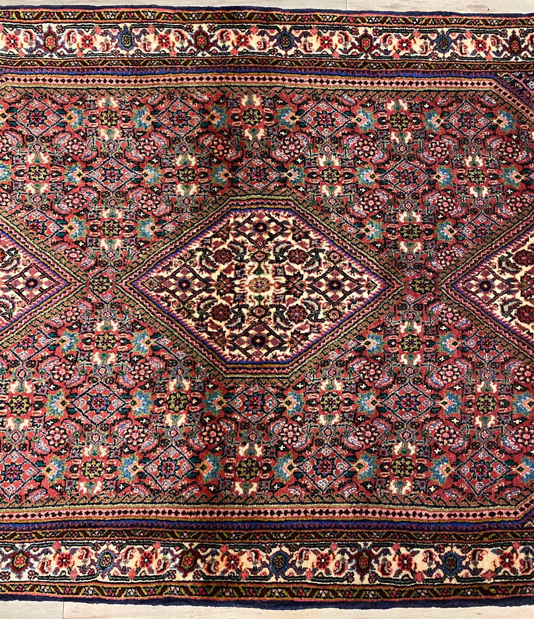 1.9x0.9M Senneh Bijar Persian Runner - Image 3