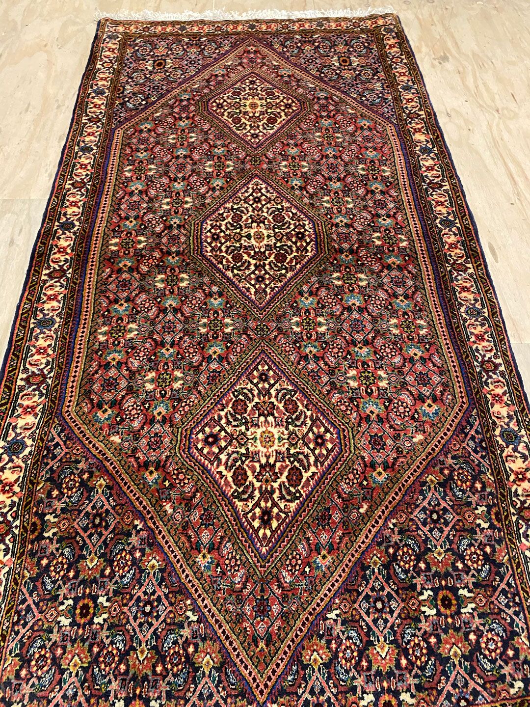 1.9x0.9M Senneh Bijar Persian Runner