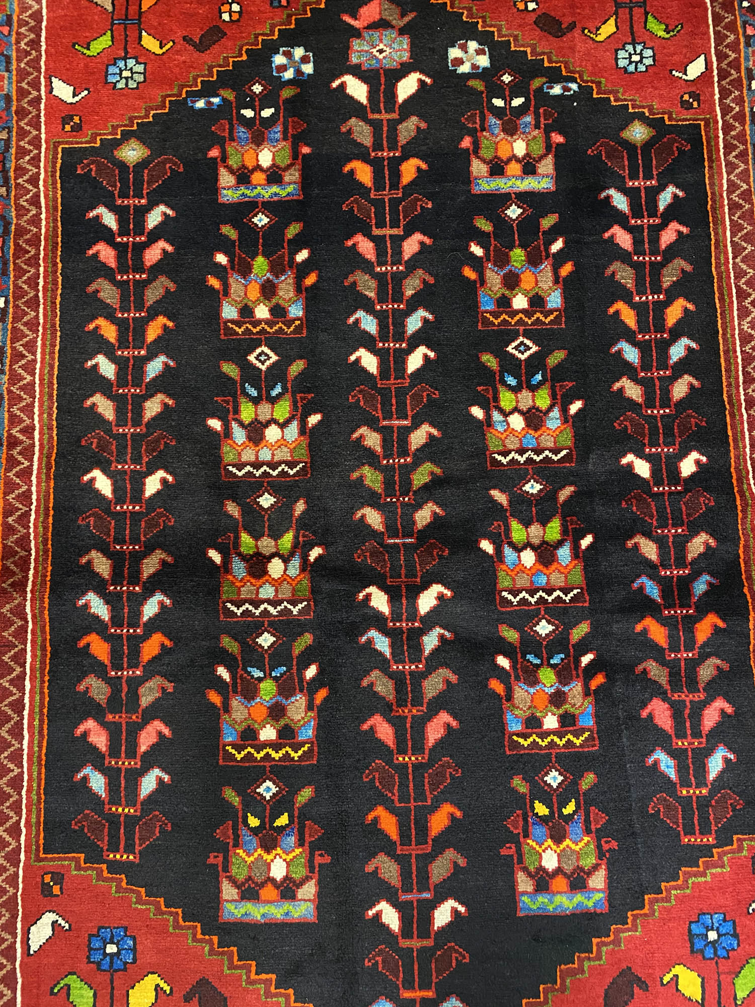 1.7x1.2M Persian Saveh Rug - Image 2