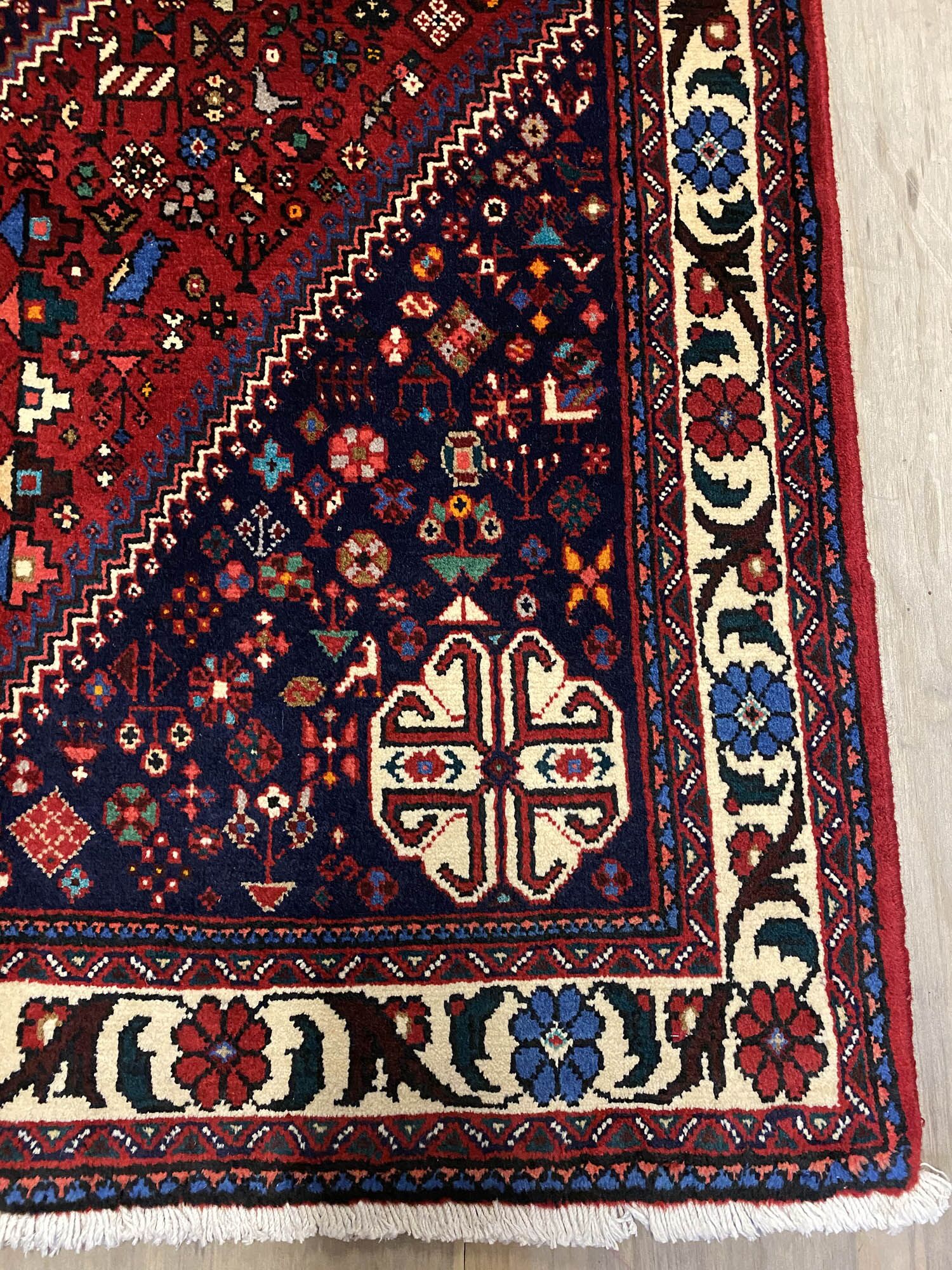 1.5x1M Qashghai Shiraz Rug - Image 6