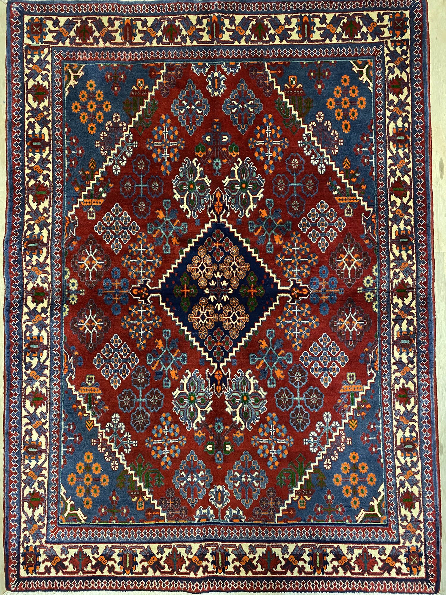 1.6x1.1M Persian Joshaghan Rug