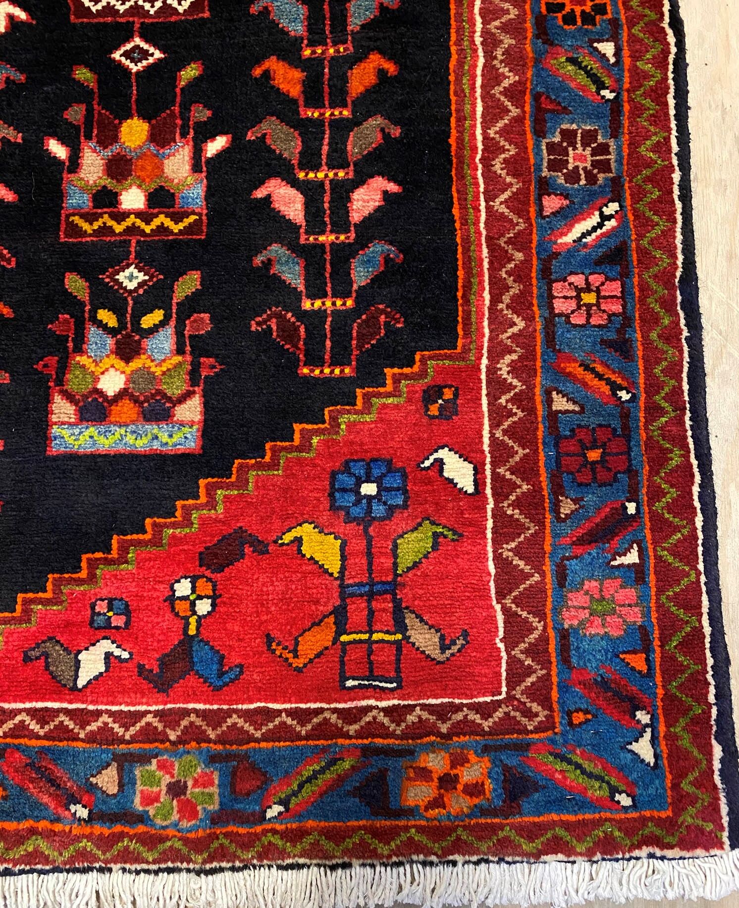 1.5x1.1M Persian Saveh Rug - Image 5