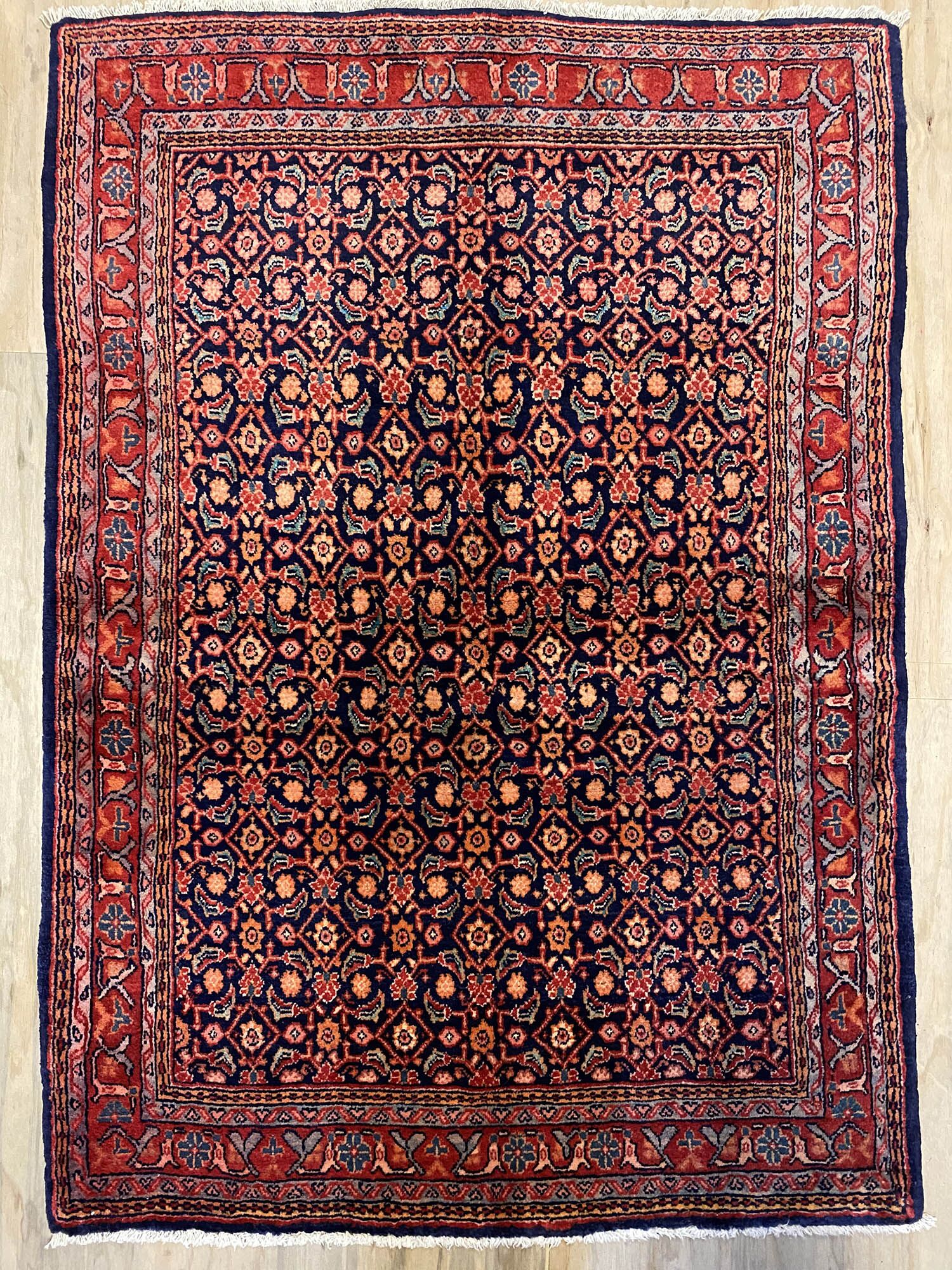 1.5x1.1M Herati Design Sarough - Image 2